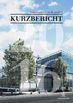 Kurzbericht 1 Halbjahr per 30.6.2016